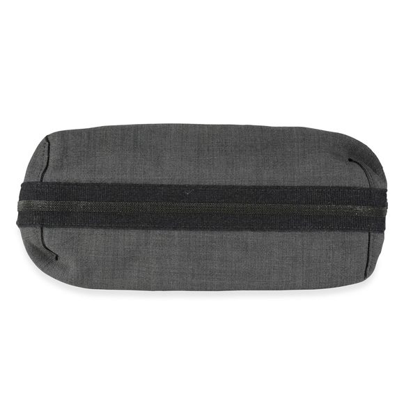 Brunello Cucinelli Olive Suede & Gray Wool Reversible Tote - Picture 4 of 5